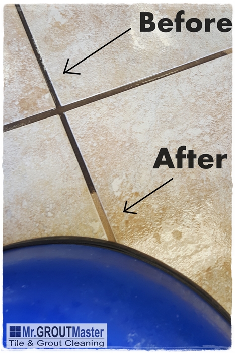 Professional tile and grout cleaner - Mr. Grout Master